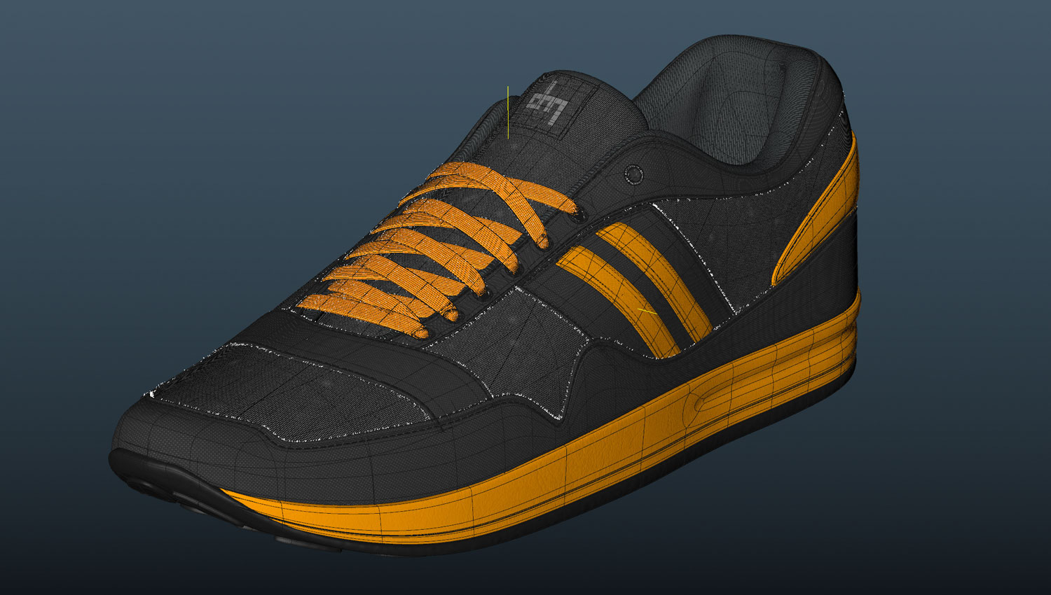 Sport Schuh / Sports Shoe 3d-render editor screenshot