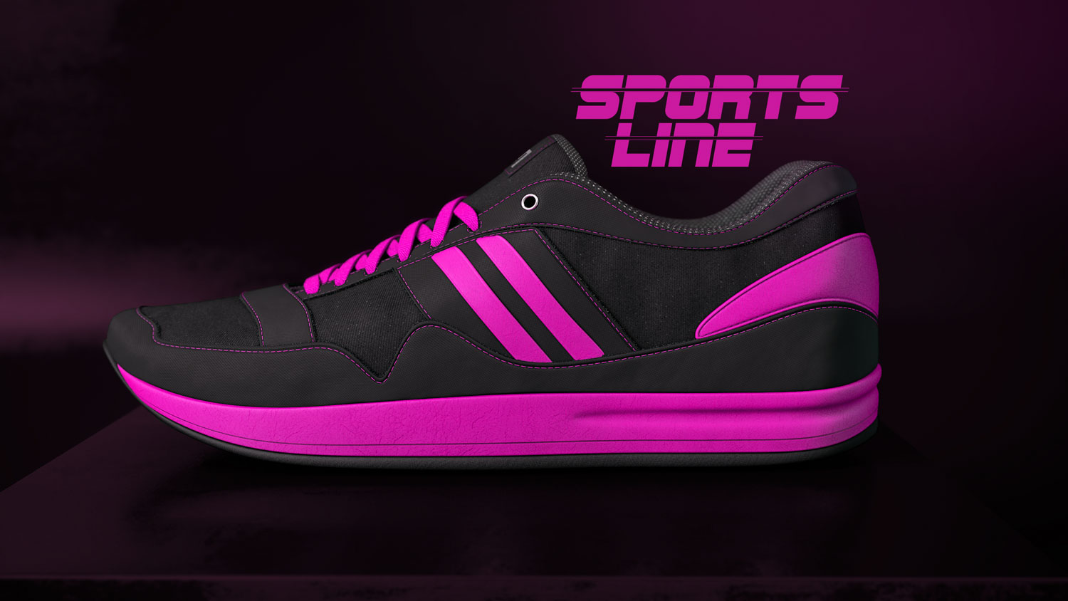 Sport Schuh / Sports Shoe 3d-model p3