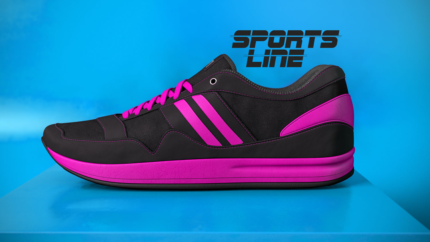 Sport Schuh / Sports Shoe 3d-model p8