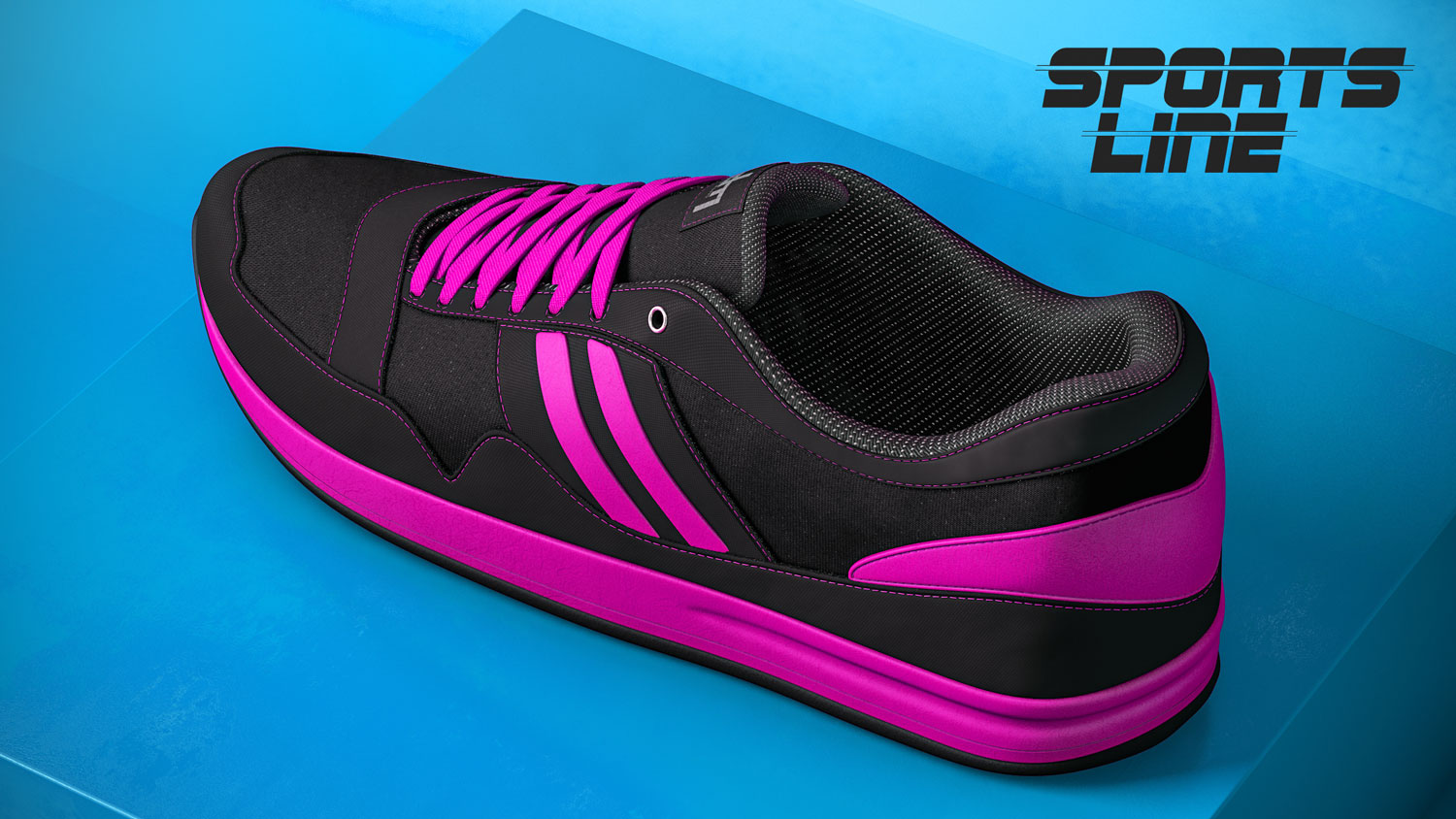 Sport Schuh / Sports Shoe 3d-model p10