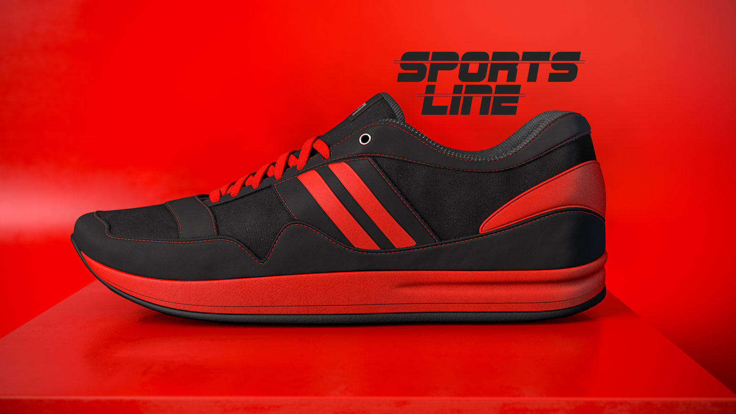 Sport Schuh / Sports Shoe 3d-model p13