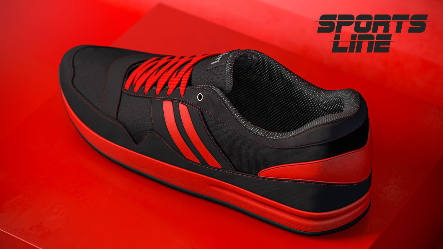 Sport Schuh / Sports Shoe 3d-model p15